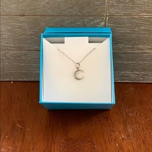 Pagoda “C” shaped necklace